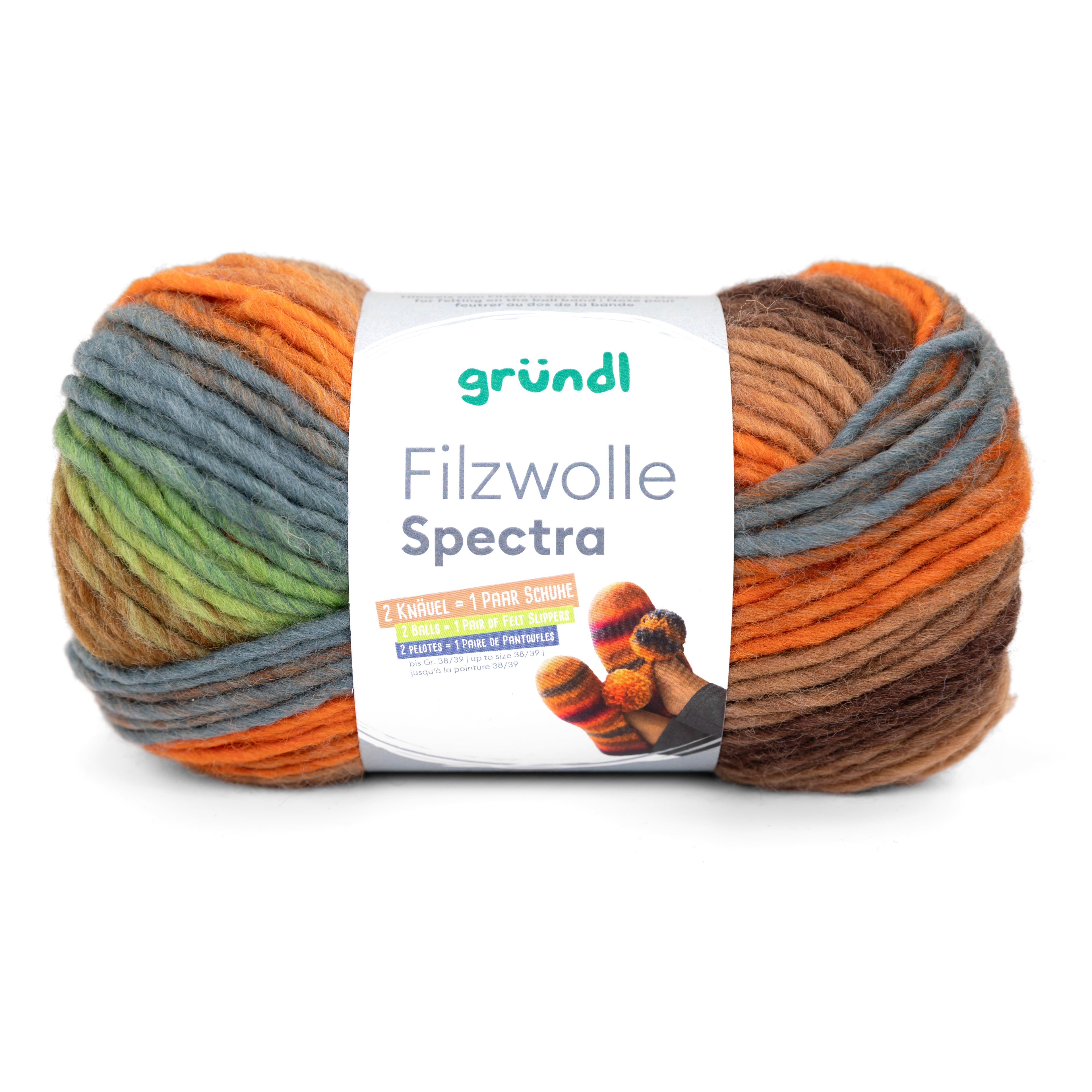 Filzwolle Spectra 100m/100g Strickfilzwolle
