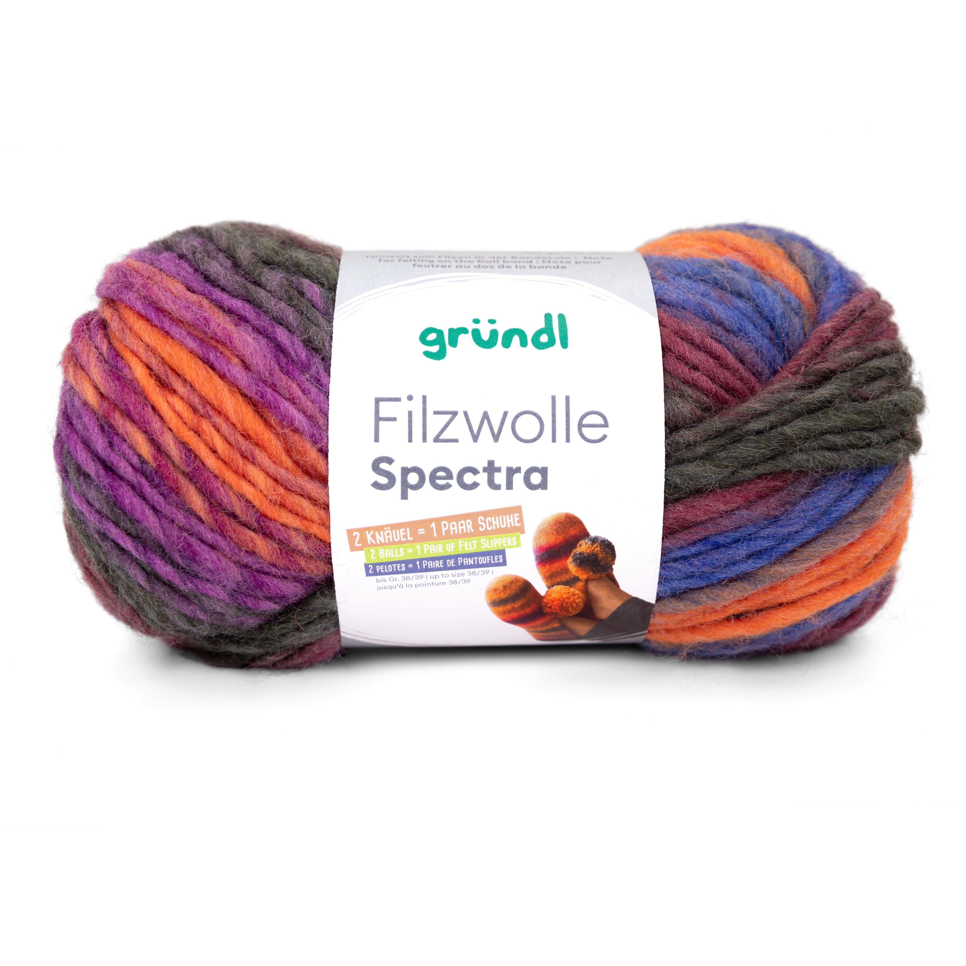 Filzwolle Spectra 100m/100g Strickfilzwolle