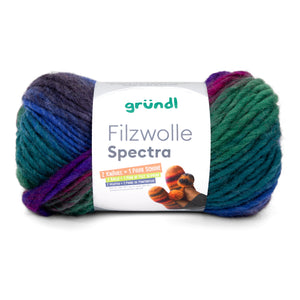 Filzwolle Spectra 100m/100g Strickfilzwolle