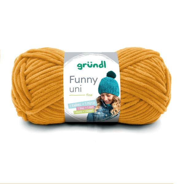 Gründl Funny Uni Chernille-Wolle Microfaser 100% Polyacryl 100g / 120m