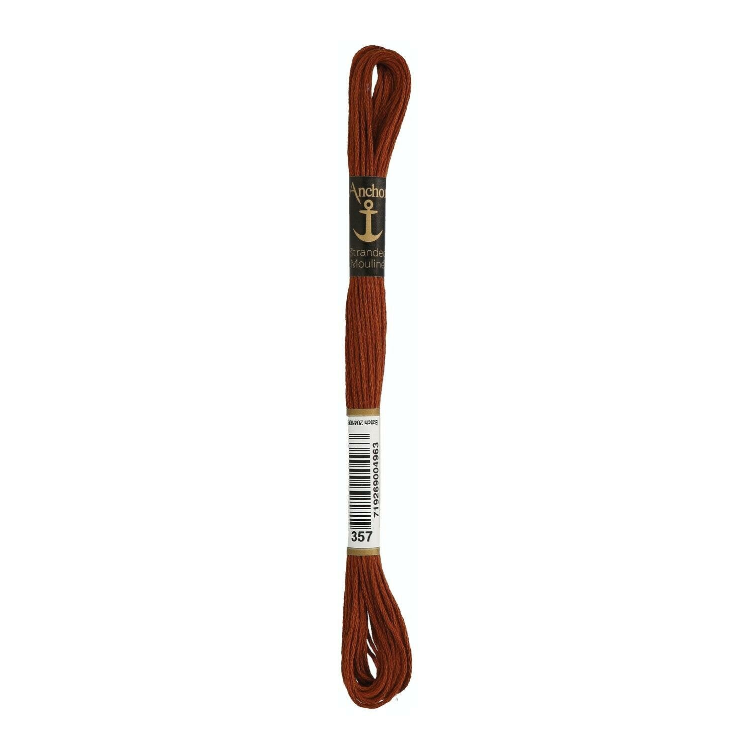 Anchor Mouline Sticktwist, Beige - Braun - Schwarz Töne 8m/Bündel
