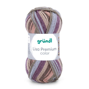 Lisa Premium Color Wolle 100% Polyacryl 50g / 133m
