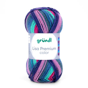 Lisa Premium Color Wolle 100% Polyacryl 50g / 133m