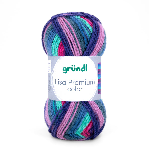 Lisa Premium Color Wolle 100% Polyacryl 50g / 133m