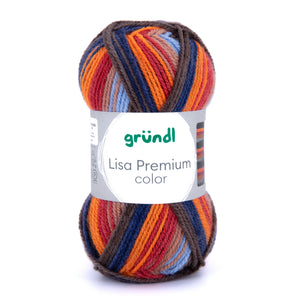 Lisa Premium Color Wolle 100% Polyacryl 50g / 133m