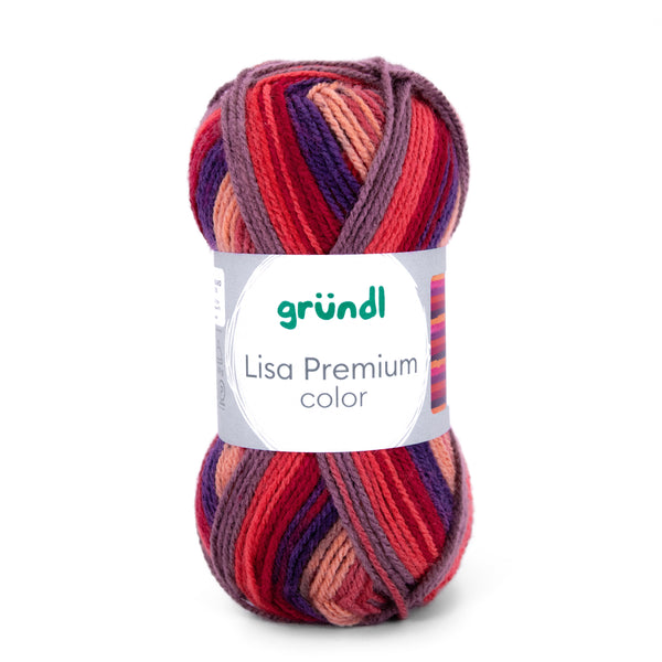 Lisa Premium Color Wolle 100% Polyacryl 50g / 133m