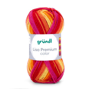 Lisa Premium Color Wolle 100% Polyacryl 50g / 133m