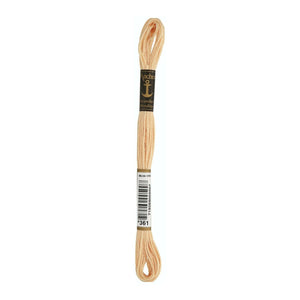 Anchor Mouline Sticktwist, Beige - Braun - Schwarz Töne 8m/Bündel