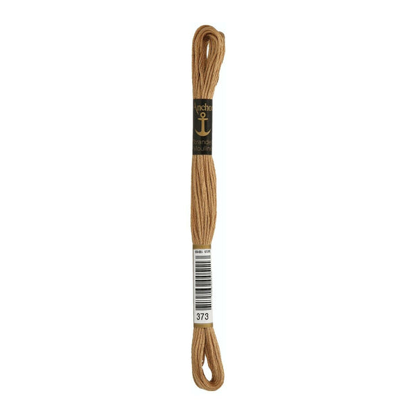 Anchor  Mouline Sticktwist , Beige - Braun - Schwarz Töne  8m/Bündel