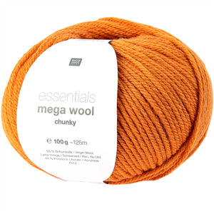 Rico Essentials Mega Wool Chunky 55% Schurwolle 45% Polyacryl 100g 125m