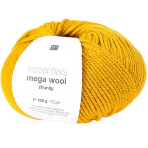 Rico Essentials Mega Wool Chunky 55% Schurwolle 45% Polyacryl 100g 125m