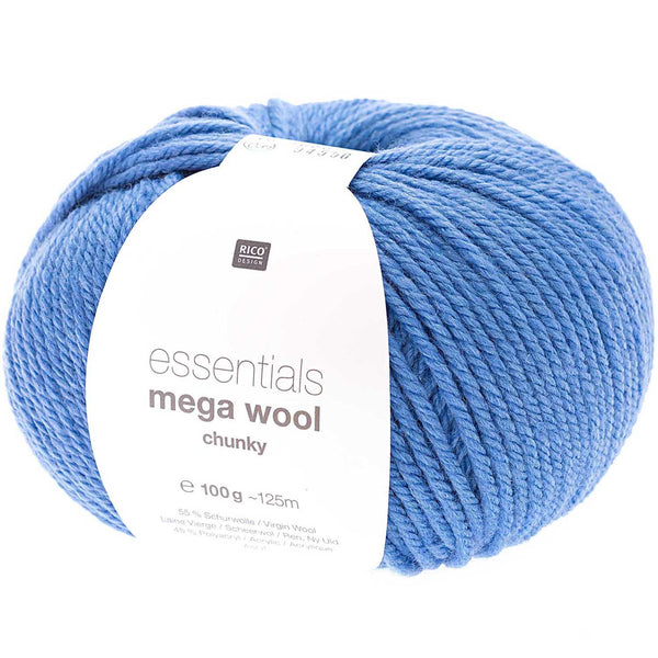 Rico Essentials Mega Wool Chunky 55% Schurwolle 45% Polyacryl 100g 125m