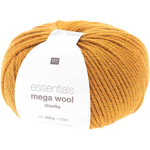 Rico Essentials Mega Wool Chunky 55% Schurwolle 45% Polyacryl 100g 125m