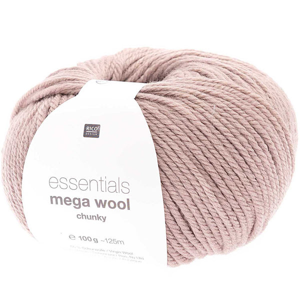 Rico Essentials Mega Wool Chunky 55% Schurwolle 45% Polyacryl 100g 125m