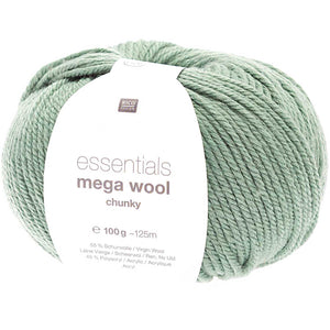 Rico Essentials Mega Wool Chunky 55% Schurwolle 45% Polyacryl 100g 125m