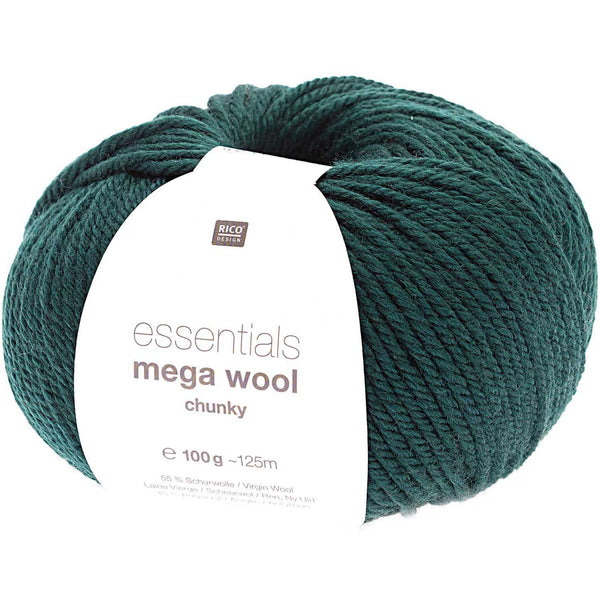 Rico Essentials Mega Wool Chunky 55% Schurwolle 45% Polyacryl 100g 125m
