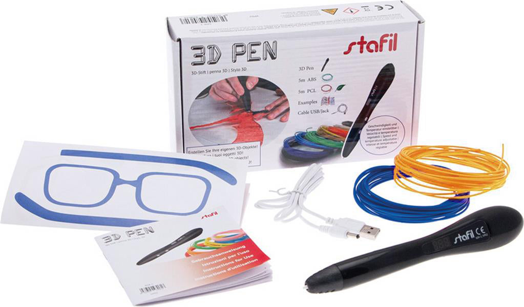 3D-Stift-Set, 5-teilig