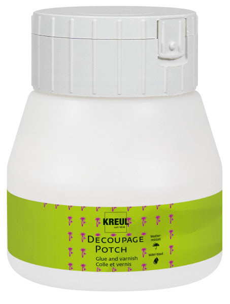 Art Potch Decoupage Kleber und Lack seidenmatt