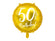 Luftballon 50th Birthday gold