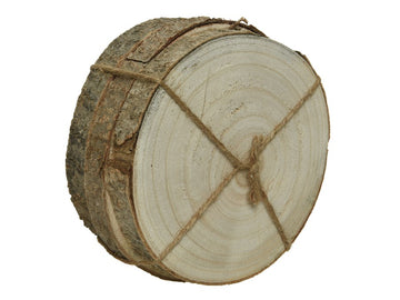 Holzscheiben Set 16x2cm 3Stück/Set natur