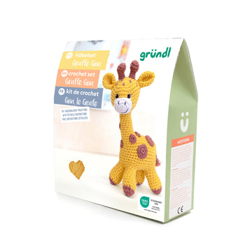 Gründl Häkelset Giraffe Gina mit Anleitung