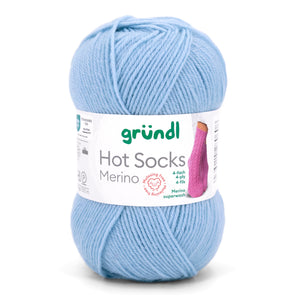 Gründl Hot Socks Merino Sockenwolle 75 % Schurwolle 25 % Polyamid 50 g / 200 m