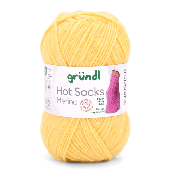 Gründl Hot Socks Merino Sockenwolle 75 % Schurwolle 25 % Polyamid 50 g / 200 m