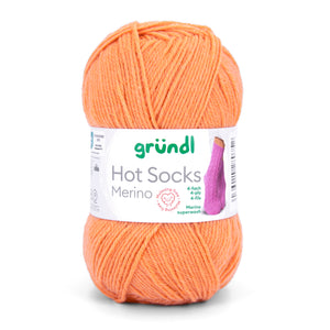 Gründl Hot Socks Merino Sockenwolle 75 % Schurwolle 25 % Polyamid 50 g / 200 m