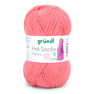 Gründl Hot Socks Merino Sockenwolle 75 % Schurwolle 25 % Polyamid 50 g / 200 m