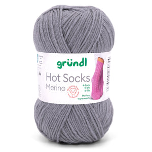 Gründl Hot Socks Merino Sockenwolle 75 % Schurwolle 25 % Polyamid 50 g / 200 m
