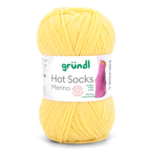 Gründl Hot Socks Merino Sockenwolle 75 % Schurwolle 25 % Polyamid 50 g / 200 m