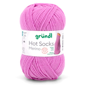 Gründl Hot Socks Merino Sockenwolle 75 % Schurwolle 25 % Polyamid 50 g / 200 m