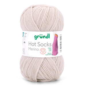 Gründl Hot Socks Merino Sockenwolle 75 % Schurwolle 25 % Polyamid 50 g / 200 m