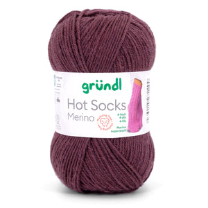 Gründl Hot Socks Merino Sockenwolle 75 % Schurwolle 25 % Polyamid 50 g / 200 m