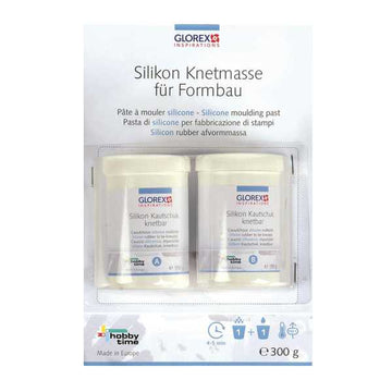Silikon-Kautschuk Knetmasse zum Abformen 2-Komponenten 300g