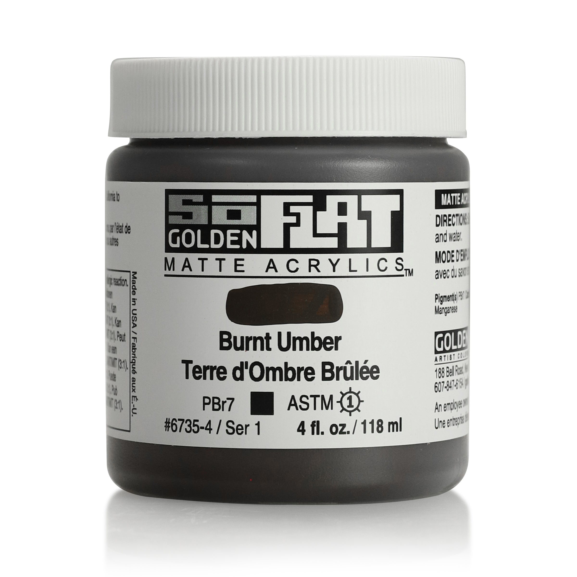 SoFlat Golden Acrylics, Matte Acrylfarbe