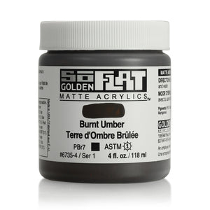 SoFlat Golden Acrylics, Matte Acrylfarbe