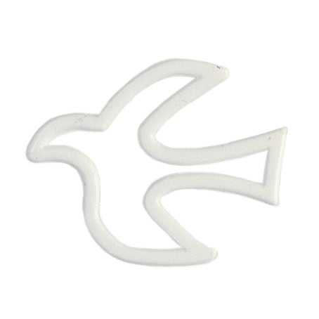 Wachsdekor Taube 42x32mm 1 Stück