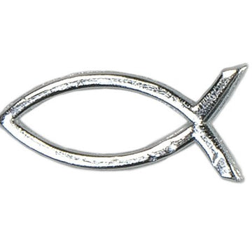 Wachsmotiv christlicher Fisch 40x18mm