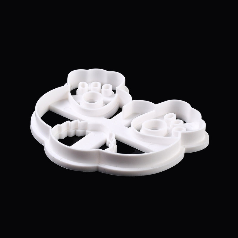 Ausstecher Hasen-Popo Kunststoff, 75x75x10mm