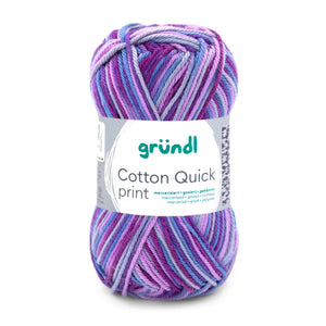 Gründl Cotton Quick Print Baumwollgarn multicolor 50g 125m