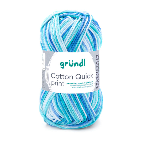 Gründl Cotton Quick Print Baumwollgarn multicolor 50g 125m