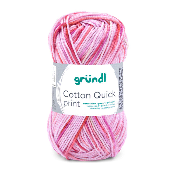 Gründl Cotton Quick Print Baumwollgarn multicolor 50g 125m
