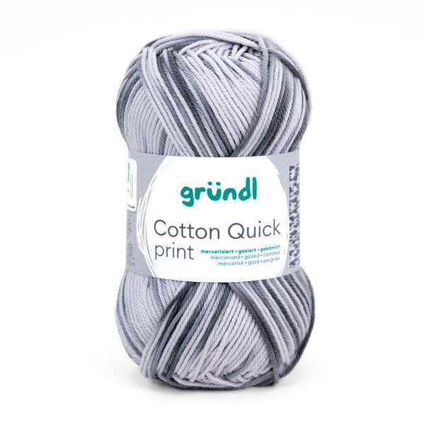 Gründl Cotton Quick Print Baumwollgarn multicolor 50g 125m