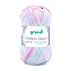Gründl Cotton Quick Print Baumwollgarn multicolor 50g 125m