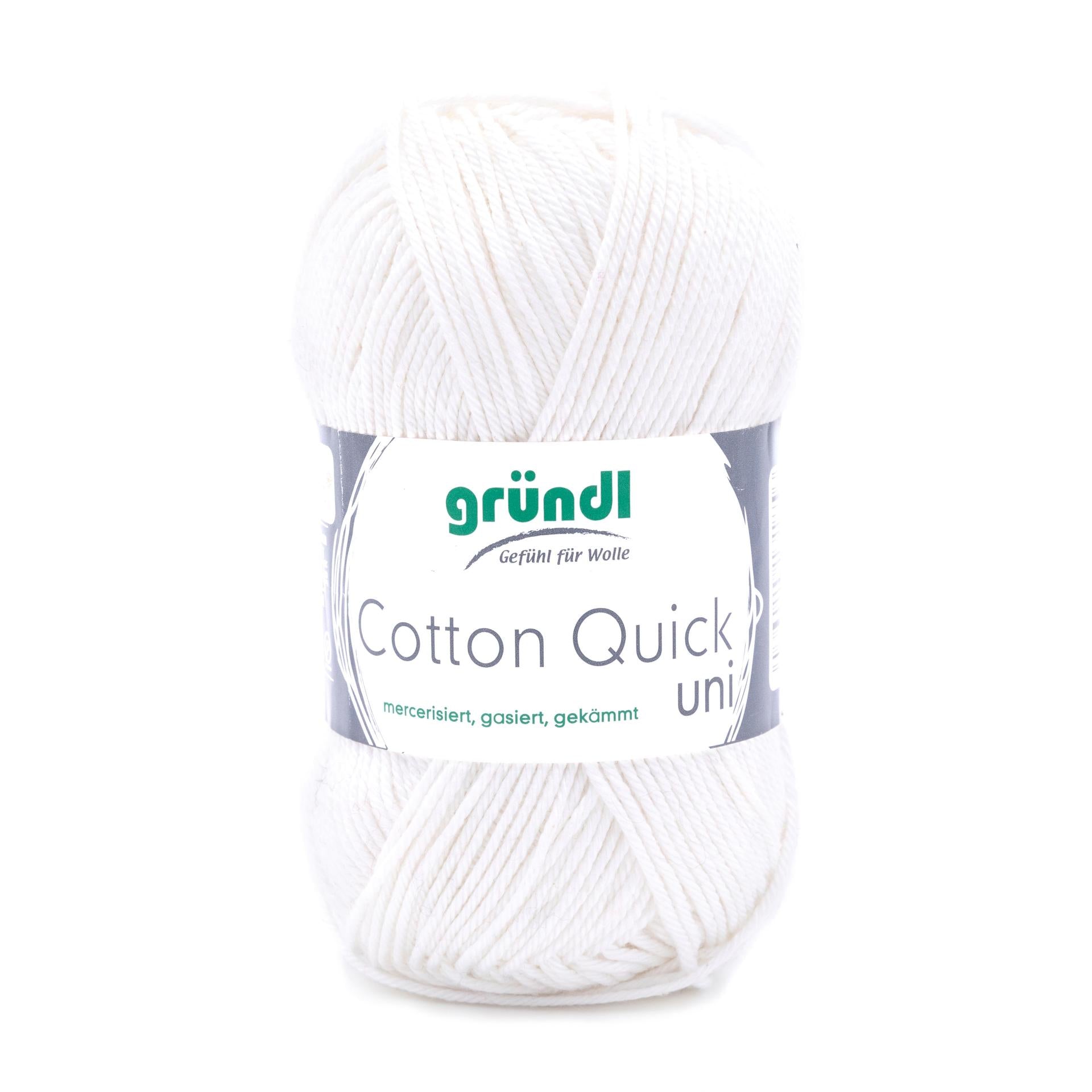Cotton Quick Uni, 100 % Baumwolle, 50 g/125 m