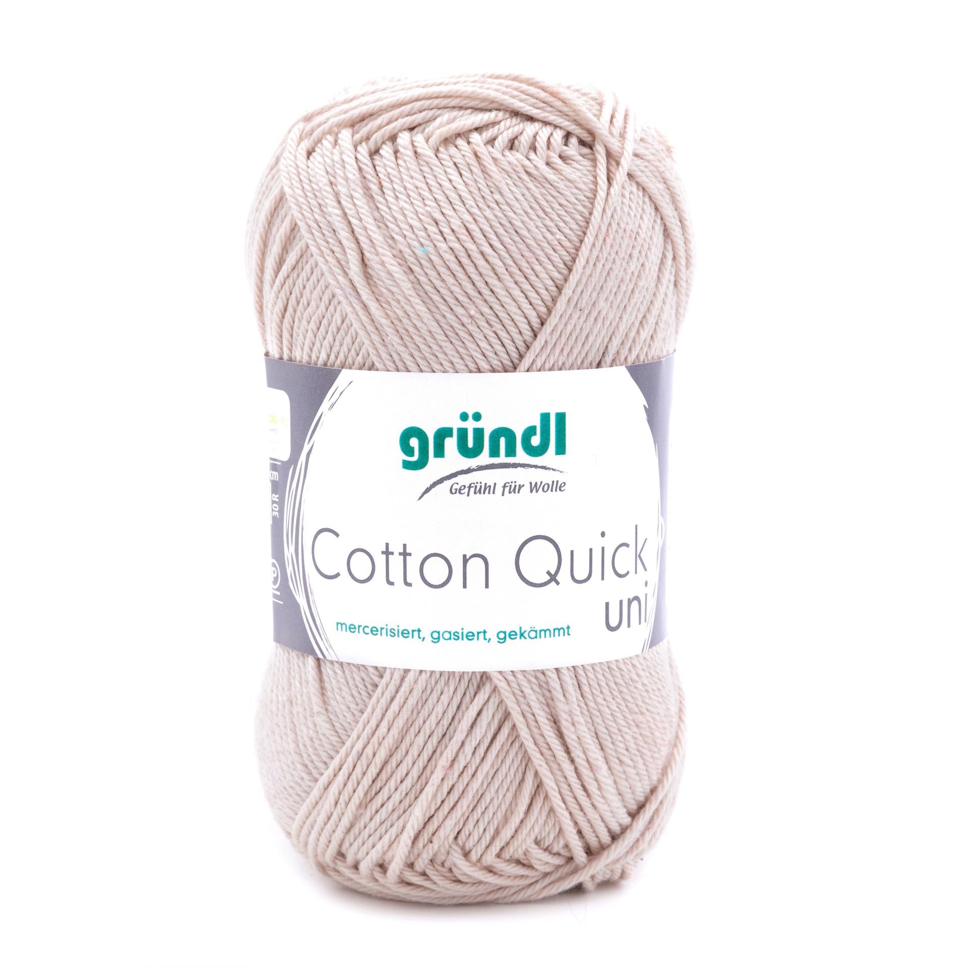 Cotton Quick Uni, 100 % Baumwolle, 50 g/125 m