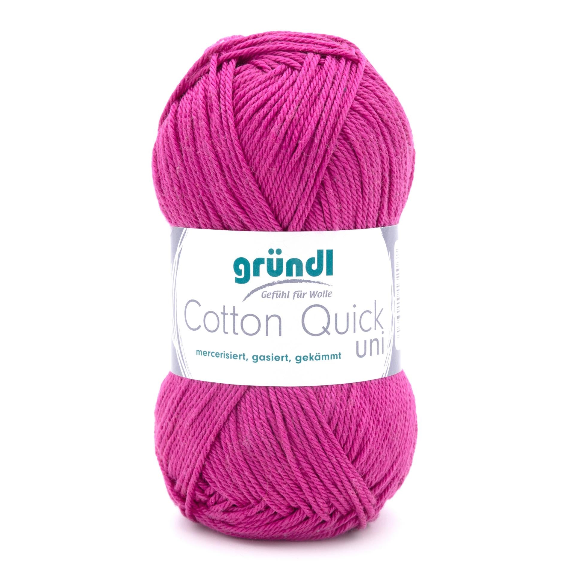 Cotton Quick Uni, 100 % Baumwolle, 50 g/125 m