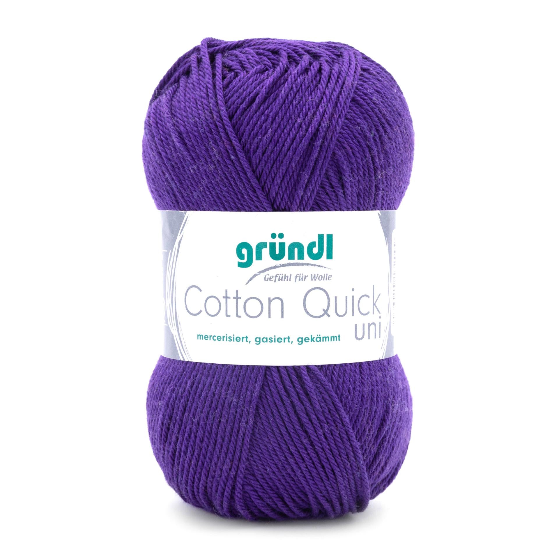 Cotton Quick Uni, 100 % Baumwolle, 50 g/125 m