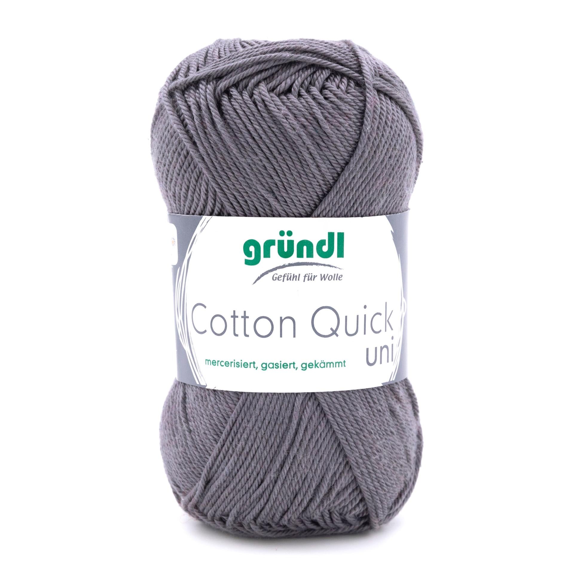 Cotton Quick Uni, 100 % Baumwolle, 50 g/125 m